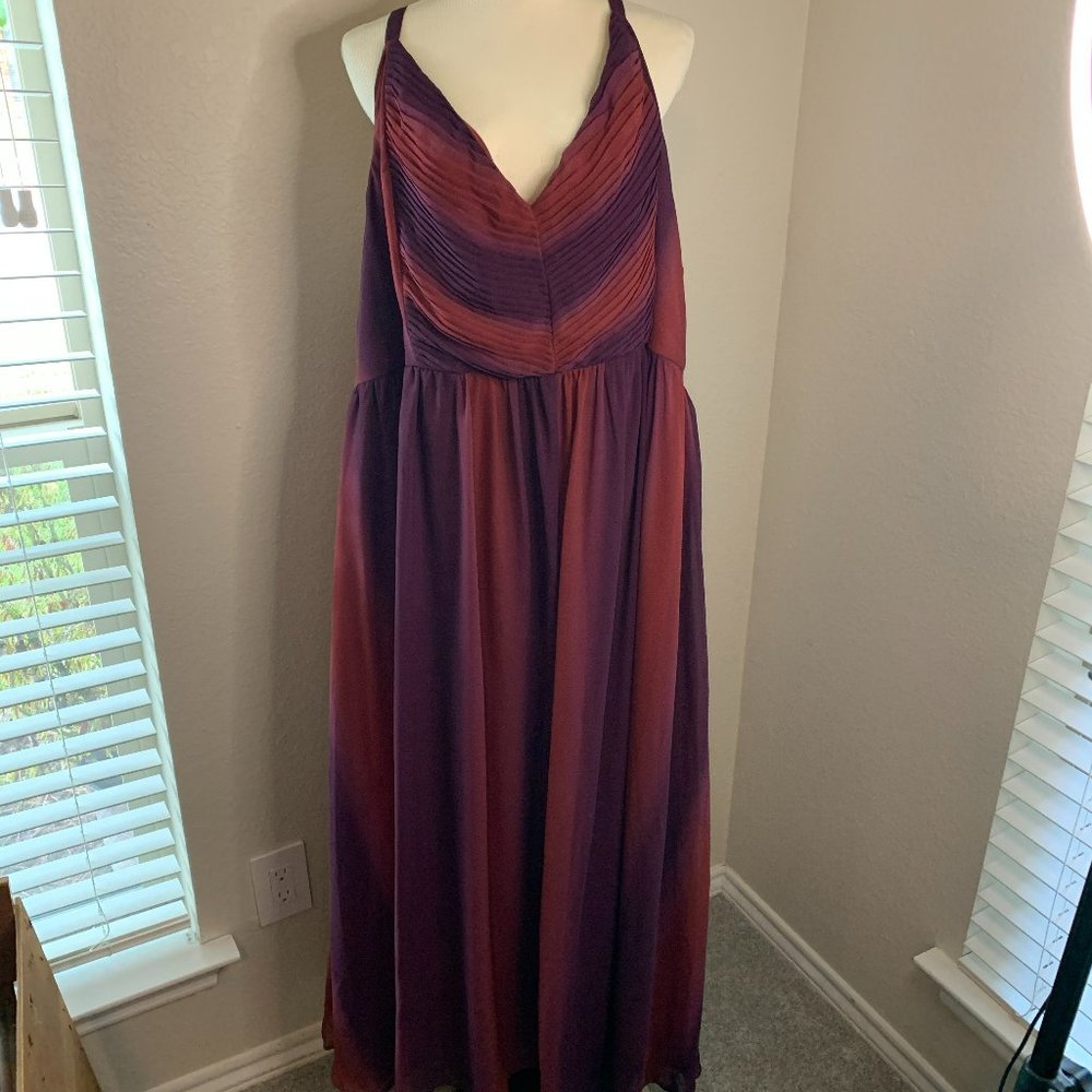 6X Purple Torrid Evening dress NWT